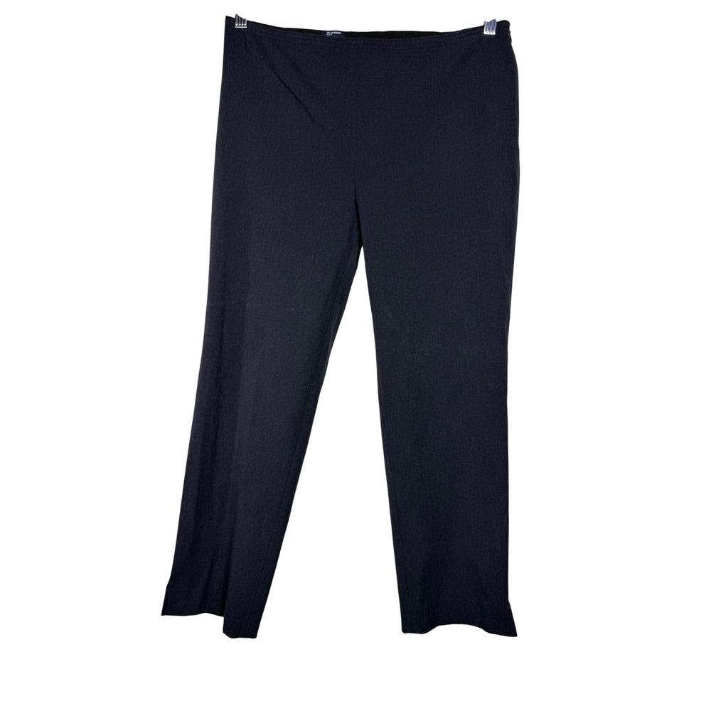 Jil Sander Navy Pants Womens 40 JDA215A Navy Blue Straight Leg EUC
